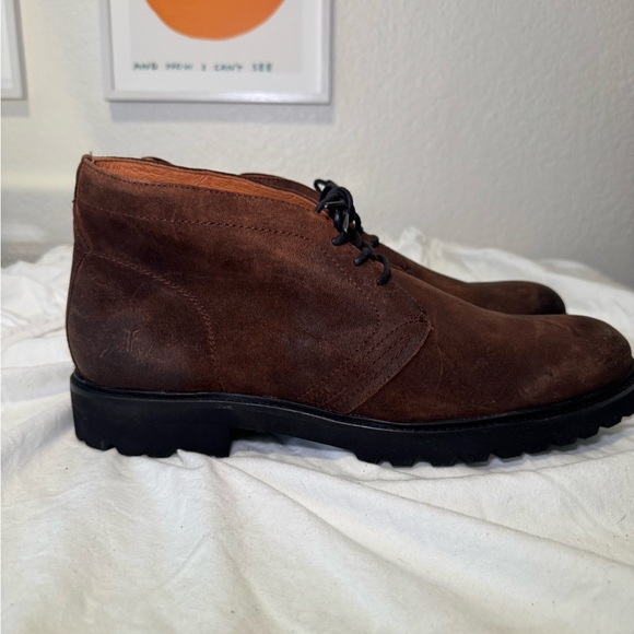 Frye Rich Brown Chukka Boots main image 5